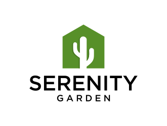 Serenity Garden  logo design by Galfine