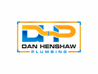 DHP Dan henshaw plumbing  logo design by Mahrein