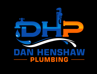 DHP Dan henshaw plumbing  logo design by agus