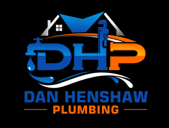 DHP Dan henshaw plumbing  logo design by agus