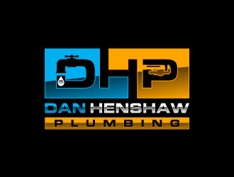 DHP Dan henshaw plumbing  logo design by bernard ferrer