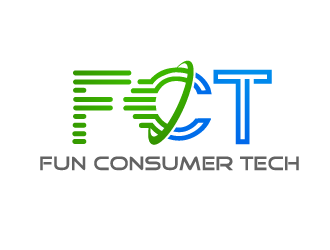 Fun Consumer Tech logo design by megalogos