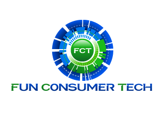 Fun Consumer Tech logo design by megalogos