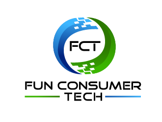 Fun Consumer Tech logo design by megalogos