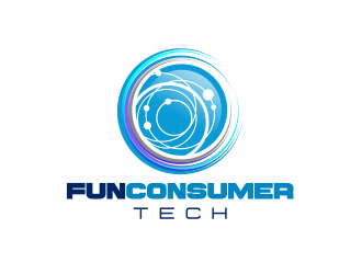 Fun Consumer Tech logo design by serprimero