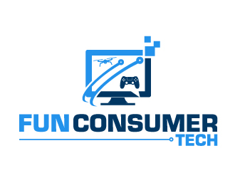 Fun Consumer Tech logo design by jaize