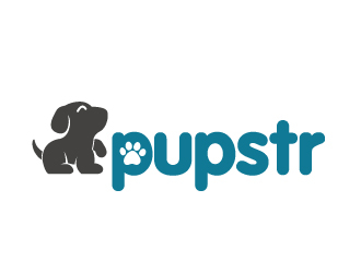 Pupstr logo design by jaize