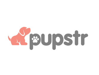 Pupstr logo design by jaize