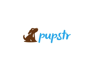 Pupstr logo design by harno