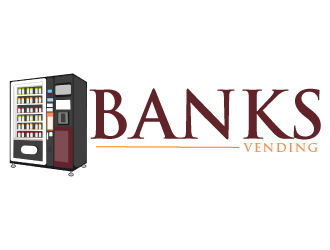 Banks Vending logo design by ElonStark