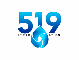 519 Irrigation logo design by hidro