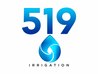 519 Irrigation logo design by hidro