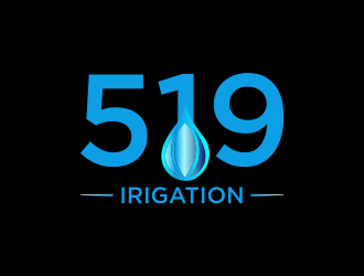 519 Irrigation logo design by bomie