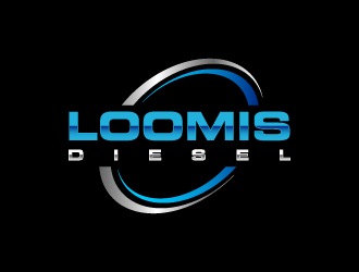 Loomis Diesel logo design by wongndeso