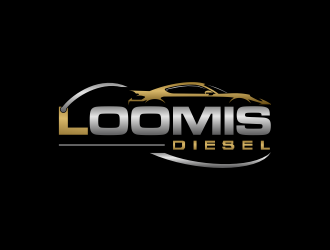 Loomis Diesel logo design by azizah