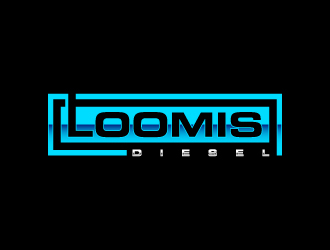 Loomis Diesel logo design by wongndeso