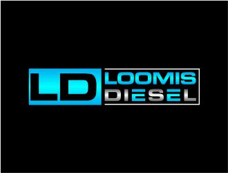 Loomis Diesel logo design by fadlan