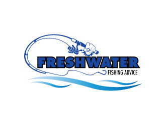 Freshwater Fishing Advice logo design by pilKB