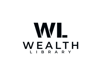 Wealth Library logo design by falah 7097