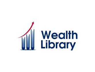 Wealth Library logo design by DeyXyner