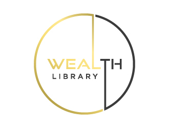 Wealth Library logo design by gateout