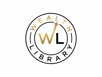 Wealth Library logo design by GassPoll