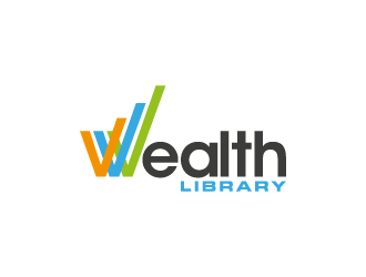 Wealth Library logo design by WRDY
