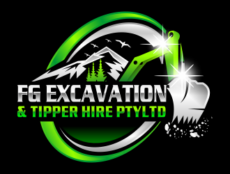 FG Excavation & Tipper Hire PtyLtd logo design by hidro