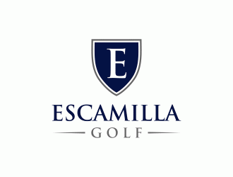 ESCAMILLA GOLF logo design by SelaArt