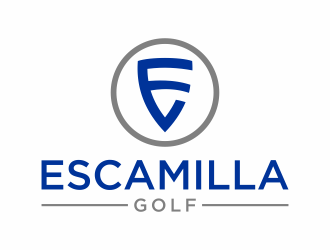 ESCAMILLA GOLF logo design by Franky.
