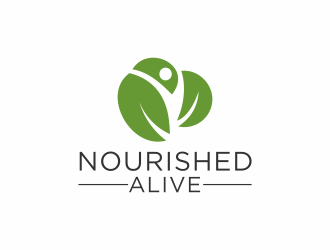 Nourished Alive logo design by hidro