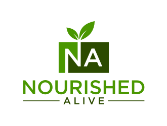 Nourished Alive logo design by puthreeone