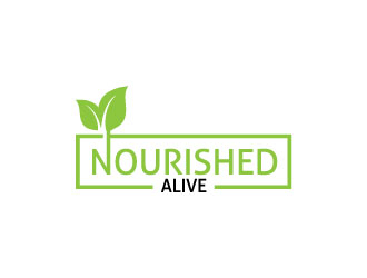 Nourished Alive logo design by Saraswati