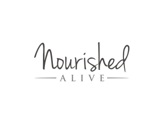 Nourished Alive logo design by Artomoro