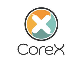 CoreX logo design by nehel