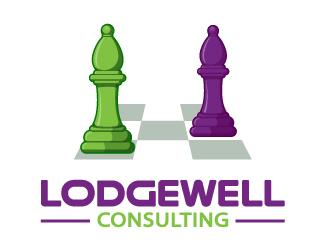 LodgeWell Consulting logo design by Sandip