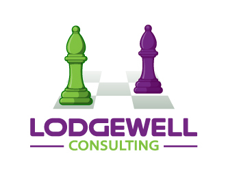 LodgeWell Consulting logo design by Sandip