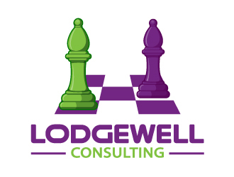 LodgeWell Consulting logo design by Sandip
