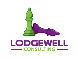LodgeWell Consulting logo design by Sandip