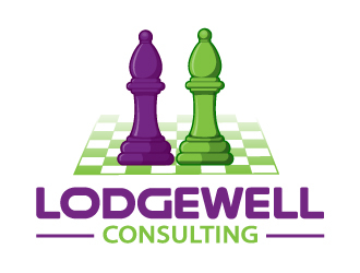 LodgeWell Consulting logo design by Sandip
