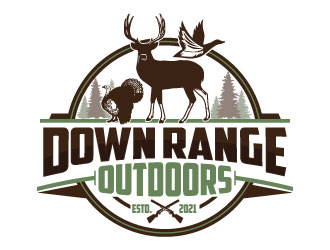 Down Range Outdoors Logo Design