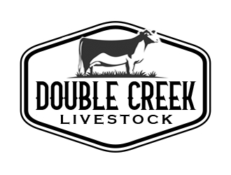 Double Creek Livestock logo design by kunejo