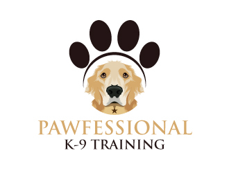 Pawfessional K-9 Training logo design by sanu