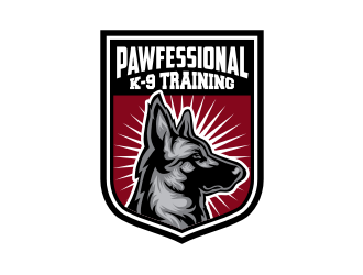 Pawfessional K-9 Training logo design by achang