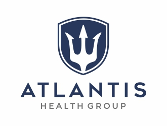 Atlantis Health Group logo design by Mardhi