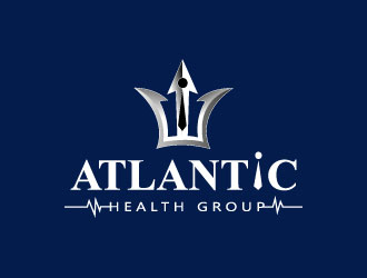 Atlantis Health Group logo design by Suvendu