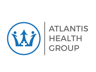 Atlantis Health Group logo design by gilkkj