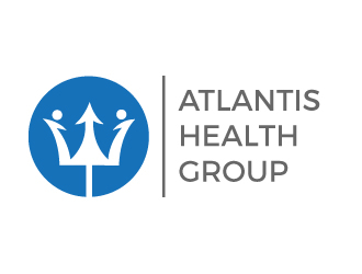 Atlantis Health Group logo design by gilkkj