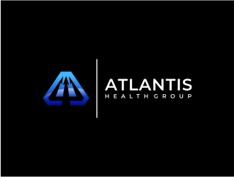 Atlantis Health Group logo design by mutafailan