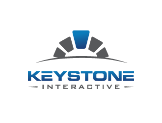 Keystone Interactive  logo design by PRN123